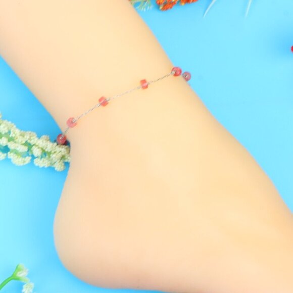 Elegant Handmade Anklet – Perfect for Women & Girls | Ideal Gift Option, DYC1568 - Picture 9 of 9